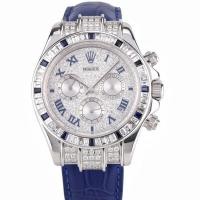 ราคา Rolex Rolex Daytona Platinum Rear Diamond Twelve Sapphire Automatic Mechanical Men 's Watch116519 (25181786496)