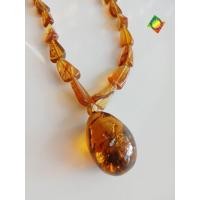 ราคา สร้อยคออำพันแท้ Amber natural (43267177385)