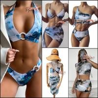 ราคา Ppickmeบิกินี่ One Piece & Two Piece ลายหินอ่อน (14782003641)