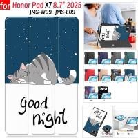ราคา สําหรับ HUAWEI Honor Pad X7 8.7 นิ้ว 2025 แม่เหล็ก PU หนังฝาครอบแท็บเล็ต Honor Pad JMS-W09 JMS-L09 พับกรณี (40872449603)