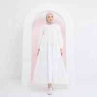 ราคา SABINA BROKEN WHITE / MUSLIM DRESS / MUSLIMAH DRESS (43555775906)
