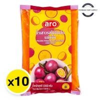 ราคา Aro เอโร่ น้ำเสาวรสไม่มีเมล็ดแช่แข็ง 1 ลัง (1 ล. x 10) ( ส่งแช่แข็ง ) Frozen passion fruit puree (seedless) (27166076759)