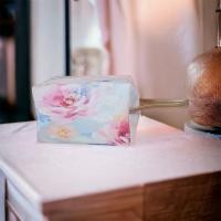 ราคา กระเป๋าเครื่องสำอาง กระเป๋าดินสอ ลายวินเทจดอกไม้ มีหูหิ้ว (22480665207)