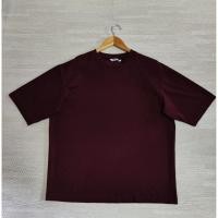 ราคา Uniqlo/ยูนิโคล่ เสื้อยืด รุ่น U AIRism Oversized แขน 1/2 สี ไวน์ Wine Size M ชายมือ2 (23873487655)