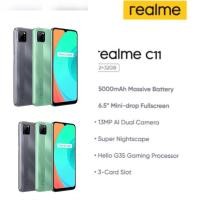 ราคา realme c11 2021 (2+32GB)รับประกันศูนย์1ปี สินค้าพร้อมจัดส่ง (8580380906)