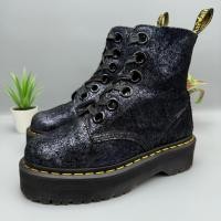 ราคา Sz.37 Dr.Martens Holly Platform มือสองของแท้ รองเท้าบูทพื้นสูง (29365854198)