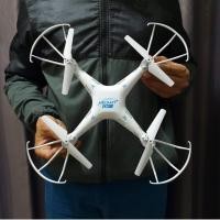 ราคา โดรน Sky Hawk (ไม่มีกล้อง) มีระบบล็อกความสูง บินนิ่ง 6 Channel Mode สามารถบินตีลังกาได้ ใช้คลื่น 2.4 GHz (สีขาว) (2823769197)