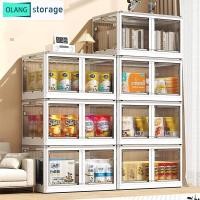 ราคา Oy ตู้เก็บของ ตู้เสื้อผ้าพับได้ 5/4/3 ชั้น ตู้เก็บของอเนกประสงค์ความจุใหญ่ ตู้เก็บขนม มีล้อ กันฝุ่นและกันน้ำ ติดตั้งง่าย (27315363324)