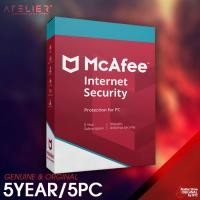 ราคา McAfee Internet Security 5 ปี/5 เครื่อง - ของแท้ GENUINE (2445326136)