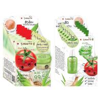 ราคา Smooto Tomato Aloe Snail Jelly Scrub 50 g (บรรจุ 4 ซอง) (1670325181)