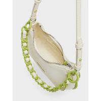 ราคา ❤ CHARLES And KEITH Ck2-20671550 กระเป๋าสะพายข้างผู้หญิงมีช่องใส่ (26353142092)