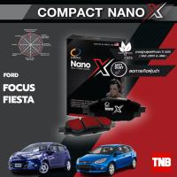 ราคา compact nano x ผ้าเบรค ford focus fiesta ฟอร์ด โฟกัส เฟียสต้า (หน้า-หลัง) (4376945997)