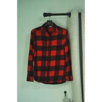 ราคา เสื้อมือสองลายสก๊อตสีแดงดำ_H&M (29173344509)