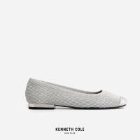 ราคา KENNETH COLE รองเท้าส้นแบนผู้หญิงรุ่น FLORENCE KNIT FLATS Silver สีเงิน ( FLT - KF14211KN-040 ) (43358668746)