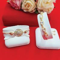 ราคา สร้อยข้อมือทองฝังเพชร คละแบบ สายรูดปรับขนาดได้ เสริมบารมี ใส่อาบน้ำได้ สร้อยข้อมือทอง ทองไมครอน ทองชุบ ทองปลอม (15610692201)