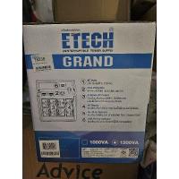 ราคา Etech เครื่องสำรองไฟอีเทค รุ่น Grand 1200 VA / 720 Watts (ของใหม่ อยู่ในประกัน) (24106192635)