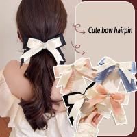 ราคา น่ารักสองสีผ้าโบว์กิ๊บสําหรับผู้หญิงสไตล์เกาหลี พลอยเทียม หัวใจกิ๊บแฟชั่นสาว ใบเรียกเก็บเงินเป็ด ผม ที่หนีบ (27382489937)