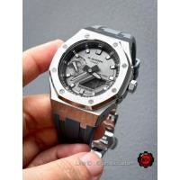 ราคา G-Shock Casioak GM2100 Up level Royal Oak Custom Grey Rubber Strap (42166114520)