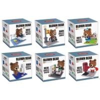 ราคา Legonano เลโก้ นาโน lego nano nanoblock หมีบราวน์ set6กล่อง (830047778)