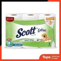 ราคา SCOTT สก็อตต์เอ็กซ์ตร้ากระดาษชำระความยาวสุดพิเศษ 6ม้วน [8850039204021] (43673012425)