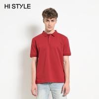 ราคา HI STYLE Men Basic Cotton Polo Tee - Maroon - HSA510089 / เสื้อเชิ้ตแขนสั้นชายโปโล - เด็กสีแดง (25845248907)