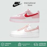 ราคา รองเท้าNike Air Force 1 รองเท้าผ้าใบ AF 1 White/Pink Low Sneakers (28532878569)