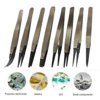 ราคา [JELLY] เอสดี แหนบป้องกันไฟฟ้าสถิตย์แหนบอุตสาหกรรมพร้อมเคล็ดลับคาร์บอนไฟเบอร์แบบถอดเปลี่ยนได้ (24643086163)