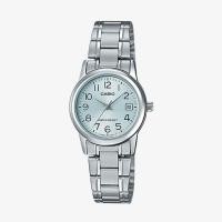 ราคา CASIO นาฬิกาข้อมือผู้หญิง Standard Blue Dial Silver รุ่น LTP-V002D-2BUDF (9327477136)