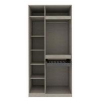 ราคา Koncept Furniture ตู้เสื้อผ้าบานเปิด 100 ซม. สีเลกาโต้ รุ่น BLOX 19216650