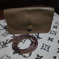 ราคา กระเป๋า Coach Disney Collaboration Mickey Shoulder Bag Leather Brown ( มือสอง) (43413592032)