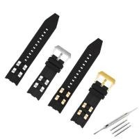 ราคา C Men's Rubber Watch Band Compatible With Invicta Pro Diver Metal Particle 683 Watch Strap Women's (40919290480)