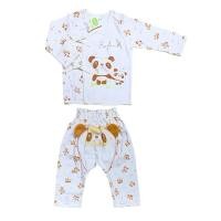 ราคา Enfant Green Organic ชุดนอนแขนยาว ขายาว เด็กอ่อน ลายใหม่ชนช็อป (28157670855)