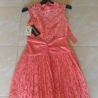 ราคา เดรสลูกไม้ชมพู ป้ายVegas รส.ลทบ (2300371253)