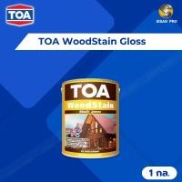 ราคา TOA WoodStain Gloss ทีโอเอ วู้ดสเตน สีย้อมไม้ ชนิดเงา ขนาด 1 กล. (20077483951)