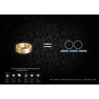 ราคา ฟิล์มกันรอยนาฬิกา Watch Protection Film สำหรับ แบรนด์ Cartier Love Ring Classic Model 3 Diamonds Size 59 200 MICH Ref.CR (27125715800)