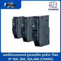 ราคา เซอร์กิตเบรกเกอร์ ลูกเซอร์กิต ลูกช้าง 1โพล 1P 16A, 20A, 32A,40A (CHANG) (25311687981)