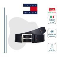 ราคา Tommy HILFIGER เข ็ มขัดหนังผู ้ ชาย หนังแท ้ สีฟ ้ า คุณภาพสูง นําเข ้ าจากอิตาลี (29303804432)