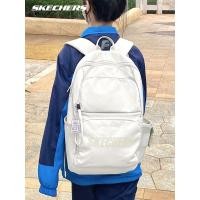 ราคา Skechers Skechers กระเป๋าเป้สีแดง กระเป๋าคอมพิวเตอร์สำหรับเดินทางนักศึกษาวิทยาลัยหญิง กระเป๋าเป้กีฬ (28854473788)