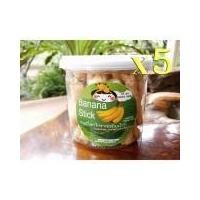 ราคา บานาน่า แฟมิลี่ ขนมปังไก่จากกล้วยน้ำว้า ขนมอบกรอบ ความหวานจากไซรัปกล้วย 100 กรัม 5 กระปุก รสต้นตำรับ #290 (709914257)