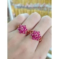 ราคา แหวนทับทิมดอกไม้ แหวนนาค (25067708271)