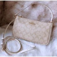 ราคา กระเป๋า Coach F36674 สะพายข้าง สีขาว ใหม่ (2281746333)