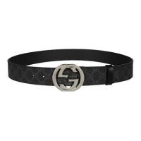 ราคา กุชชี่ GUCCI ดับเบิ้ลจี Men's belt เข็มขัดหนังผู้ชาย 4cm แท้ 100% (29164112351)