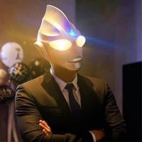 ราคา Diga Ultraman Helmet Boy Toy Headgear Touch Glowable COS Superman Children Gift (43667596075)