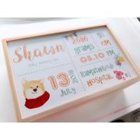 ราคา ของขวัญ เยี่ยมคลอด *ลายชิบะ* กล่องเก็บความทรงจำลูก Baby memory box (2867211710)