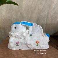 ราคา ผ้าคลุมกล่องทิชชู่ ที่ใส่กล่องกระดาษทิชชู(ผ้าฝ้ายปักลวดลายสวยงาม) (8131117191)