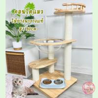 ราคา คอนโดแมวไม้ยางพาราจริง คอนโดแมว คอนโดแมวโรงงานไทย ไม้แท้ Bed (18079240231)