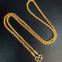 ราคา สร้อยคอทองหุ้มแก้ว 2 สลึง ลายคชกิต ยาว 18" 20" (1896842804)
