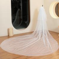 ราคา ผ้าคลุมเจ้าสาวสวยๆ ผ้าคลุม 2 ชั้น ยาว 3ม (24945987186)