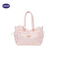 ราคา ENFANT (อองฟองต์) กระเป๋าคุณแม่ลายแกะ ผ้า Micro Fabric สีชมพู (25834258516)