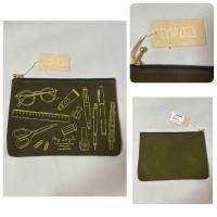 ราคา ส่งต่อ กระเป๋า studio clip สีเขียวขี้ม้า ขนาด 8 x 6" (28679745379)